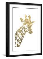 Giraffe-Cristian Mielu-Framed Art Print