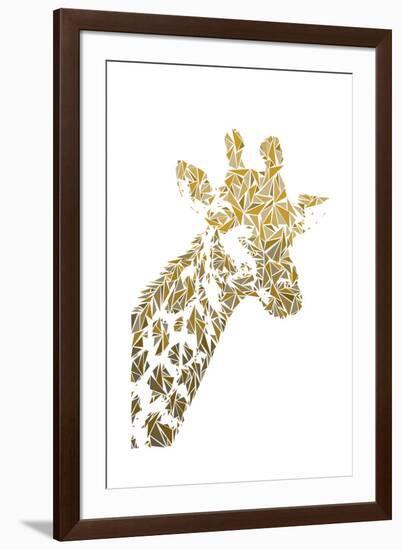 Giraffe-Cristian Mielu-Framed Art Print