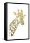 Giraffe-Cristian Mielu-Framed Stretched Canvas