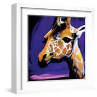 Giraffe-null-Framed Art Print