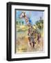 Giraffe-Richard Wallich-Framed Premium Giclee Print