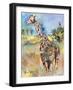 Giraffe-Richard Wallich-Framed Premium Giclee Print