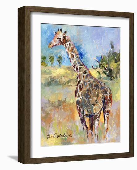 Giraffe-Richard Wallich-Framed Giclee Print