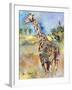 Giraffe-Richard Wallich-Framed Premium Giclee Print