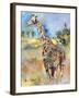 Giraffe-Richard Wallich-Framed Premium Giclee Print