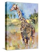 Giraffe-Richard Wallich-Stretched Canvas