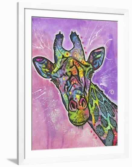 Giraffe-Dean Russo-Framed Giclee Print