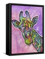 Giraffe-Dean Russo-Framed Stretched Canvas