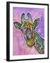 Giraffe-Dean Russo-Framed Giclee Print