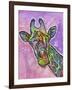 Giraffe-Dean Russo-Framed Giclee Print