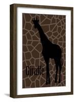 Giraffe-Ikuko Kowada-Framed Giclee Print