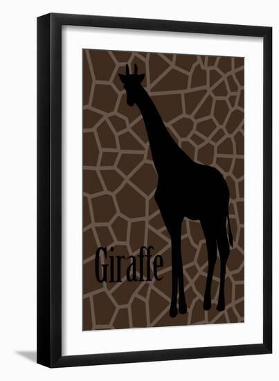 Giraffe-Ikuko Kowada-Framed Giclee Print