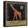 Giraffe-Lisa Ven Vertloh-Framed Stretched Canvas