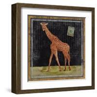 Giraffe-Lisa Ven Vertloh-Framed Art Print