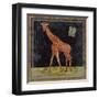 Giraffe-Lisa Ven Vertloh-Framed Art Print