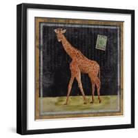 Giraffe-Lisa Ven Vertloh-Framed Art Print