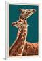 Giraffe-Lantern Press-Framed Art Print