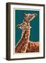 Giraffe-Lantern Press-Framed Art Print