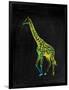 Giraffe-Victoria Brown-Framed Art Print