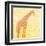 Giraffe-null-Framed Art Print