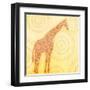 Giraffe-null-Framed Art Print