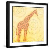 Giraffe-null-Framed Art Print