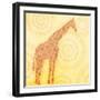 Giraffe-null-Framed Art Print