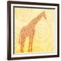 Giraffe-null-Framed Art Print