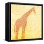 Giraffe-null-Framed Stretched Canvas