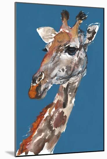 Giraffe-Mark Adlington-Mounted Giclee Print