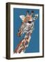 Giraffe-Mark Adlington-Framed Premium Giclee Print