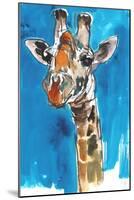 Giraffe-Mark Adlington-Mounted Premium Giclee Print