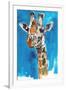 Giraffe-Mark Adlington-Framed Giclee Print