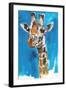 Giraffe-Mark Adlington-Framed Giclee Print