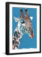 Giraffe-Mark Adlington-Framed Giclee Print