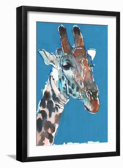 Giraffe-Mark Adlington-Framed Premium Giclee Print