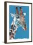 Giraffe-Mark Adlington-Framed Giclee Print