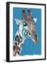 Giraffe-Mark Adlington-Framed Giclee Print