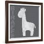 Giraffe-Lauren Gibbons-Framed Art Print