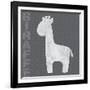 Giraffe-Lauren Gibbons-Framed Art Print