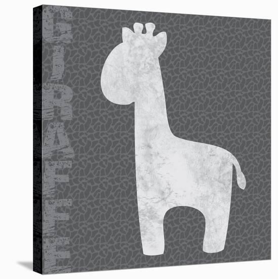 Giraffe-Lauren Gibbons-Stretched Canvas
