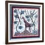 Giraffe-David Sheskin-Framed Giclee Print