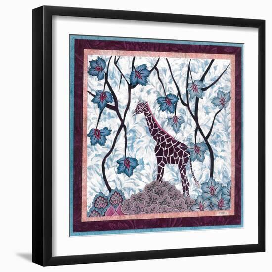 Giraffe-David Sheskin-Framed Giclee Print