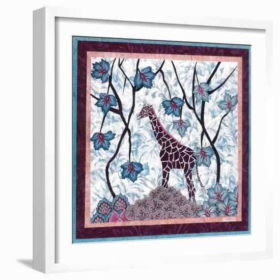 Giraffe-David Sheskin-Framed Giclee Print