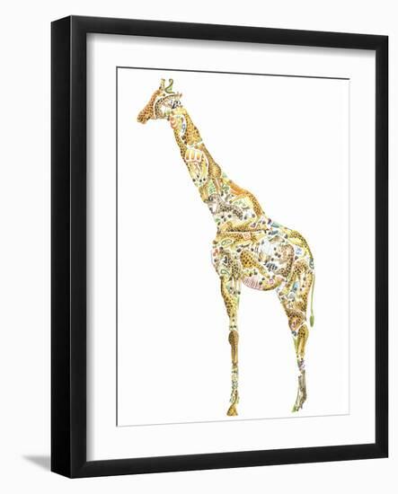 Giraffe-Louise Tate-Framed Giclee Print