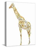 Giraffe-Louise Tate-Stretched Canvas