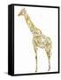 Giraffe-Louise Tate-Framed Stretched Canvas