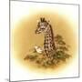 Giraffe-Peggy Harris-Mounted Giclee Print