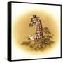 Giraffe-Peggy Harris-Framed Stretched Canvas