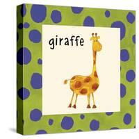 Giraffe-null-Stretched Canvas